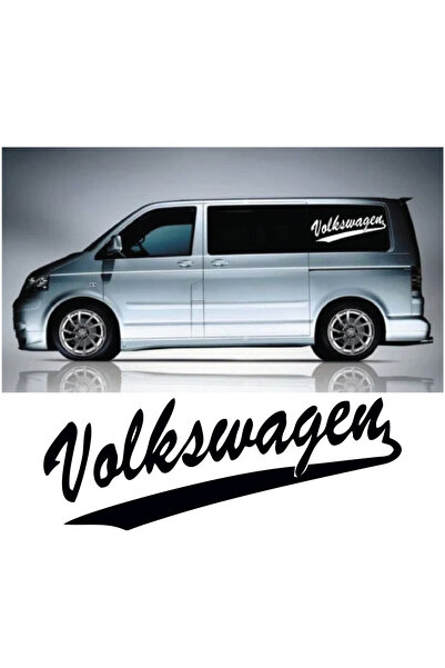 Amo-Stickers Set 2 buc stickere auto laterale Volkswagen Transporter , LT , C...