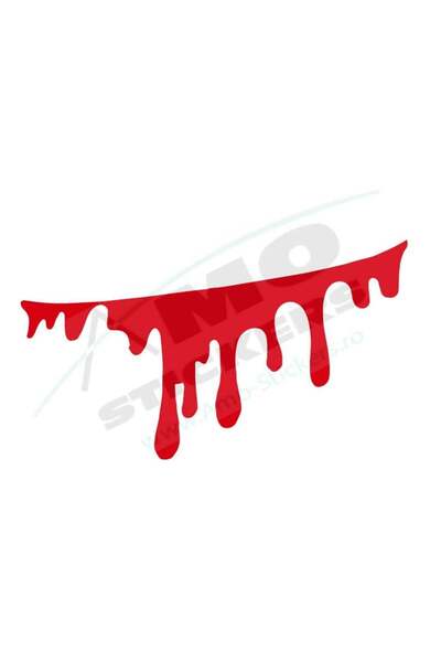 Amo-Stickers HEADLIGHT STICKER 25cm Red
