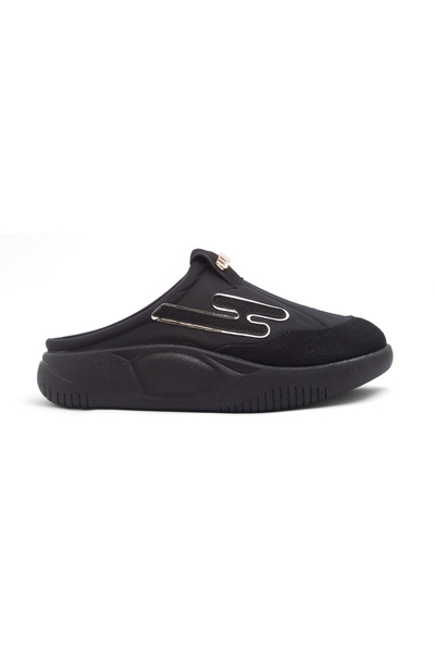 Mamito Ayakkabı Cnf 01 Hologram Detailed Low-Sole Slippers