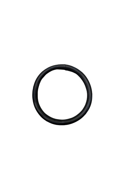 OEM Husa volan auto, imitatie piele, marime M 38 cm, negru