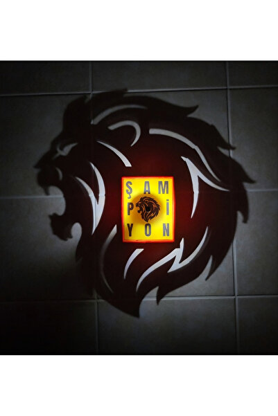 Lumishade Şampiyon Aslan Gölge Lambası - Gece Lambası