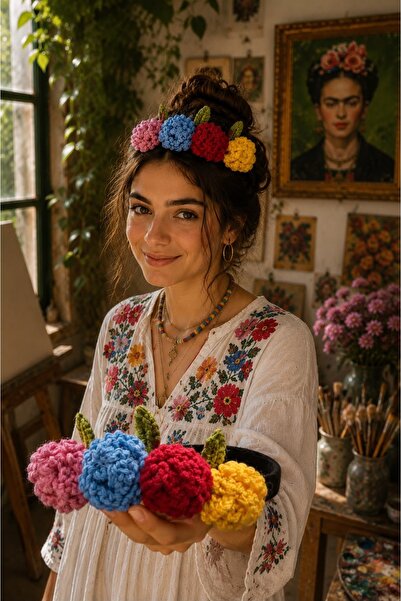 Renkli Saç Aksesuarı