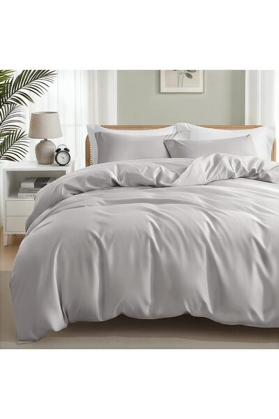 Exclusivo Mezcla Queen Size Duvet Cover Set 3 Pieces Reversible Bedding Set, ...