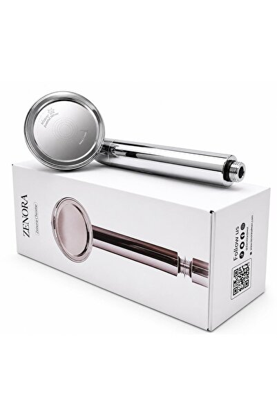 Zenora Chrome - Luxury Shower Head with Modern Silver Finish