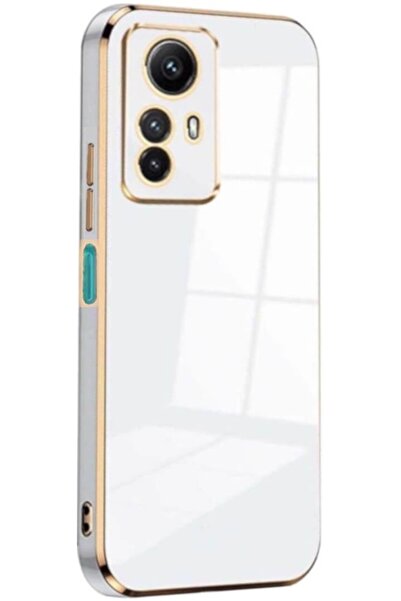 Bodycell Gold Plated - Θήκη Σιλικόνης Xiaomi Redmi Note 12S - White