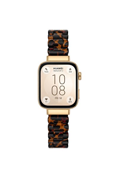 FirstModel Huawei Watch Fit 3,4,5 Pro Uyumlu Reçine Kordon (Pim Çevirici Apar...