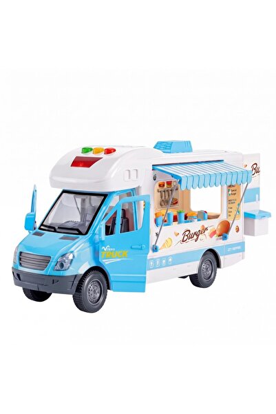 Matadi Rulota restaurant mobil pentru copii cu lumini si sunete Food Truck Bu...