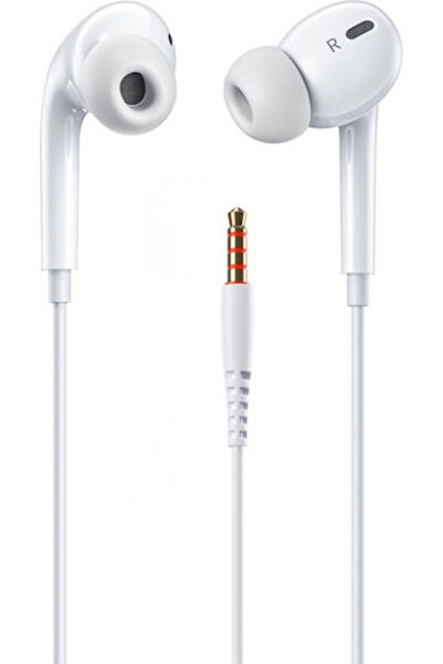 WK Yb06 Ενδοωτικά ακουστικά handsfree με βύσμα 3.5mm, λευκά