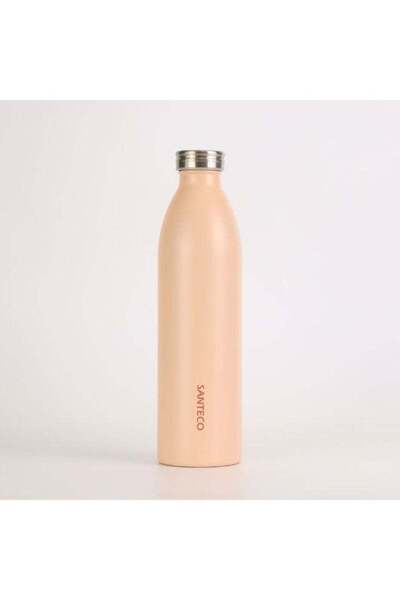 Santeco Koli 1000ml Beverage Bottle - Stylish Light Pink Stainless Steel Wate...