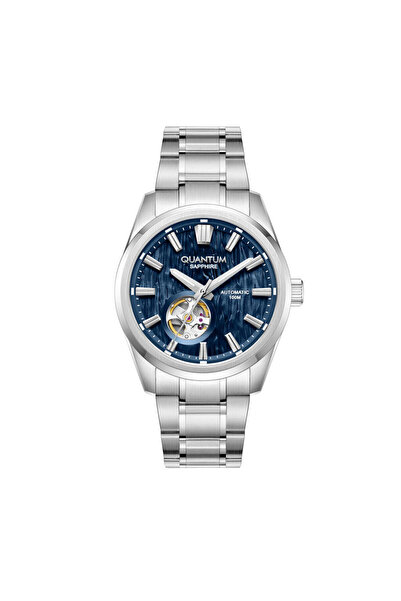 Quantum QMG1192B.390 Otomatik Gri Safir 10 ATM 41 mm Erkek Kol Saati