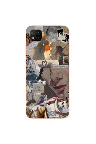 Other Xiaomi Redmi 9c Dice Transparent Silicone TPU Θήκη