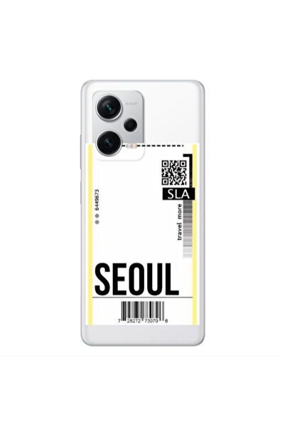 Other Xiaomi Redmi Note 12 5G Seoul Travel More Transparent Silicone TPU Θήκη