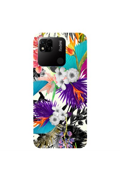 Other Xiaomi Redmi 10A Sea flowers Transparent Silicone TPU Θήκη
