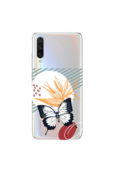 Other Xiaomi Mi 9 Lite Butterfly Lines Transparent Silicone TPU Θήκη
