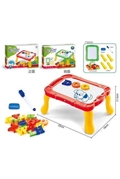 OEM Tabla magnetica Merkpol, tablica educationala cu alfabet magnetic, marker...