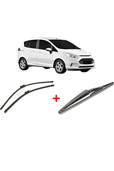Bosch Σετ 3 υαλοκαθαριστήρων FORD B-MAX Van (JK) από το 2012, για το μπροστιν...