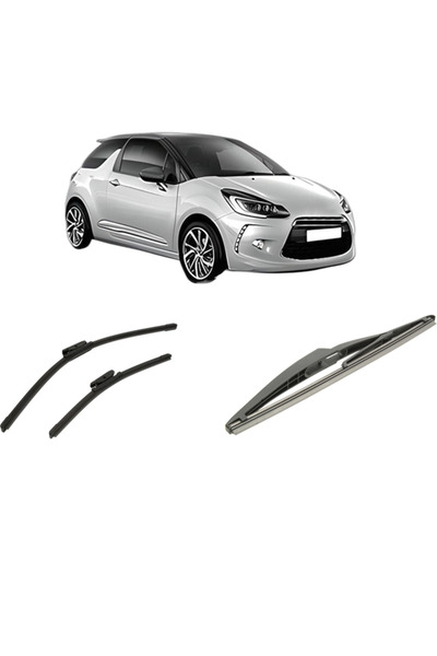 Bosch Set de 3 ștergătoare CITROEN DS3 (SA_) din 2009-2015, pentru parbriz și...