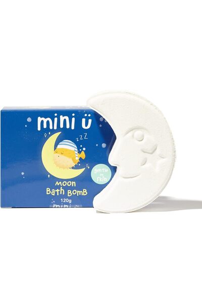 MINI-U Mini U Moon Bath Bomb - (120g) Fizzing Trail Bath Bomb - Moisturising ...
