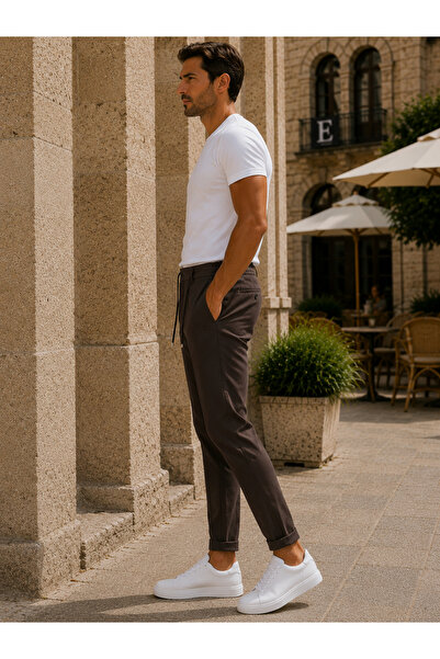 Danger Muške premium jogger pantalone od poliamidne tkanine, udobnog kroja, s...
