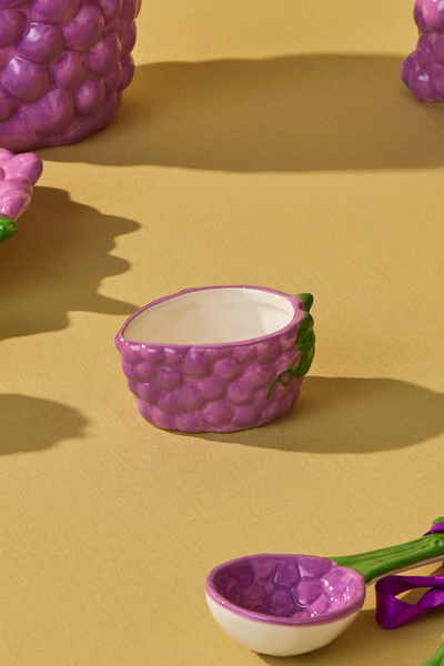 Karaca Üzüm Desenli Grape Sosluk 8 cm