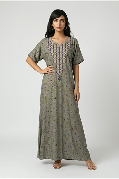 DAR ALSALAAM Cape & Abaya - Multicolor
