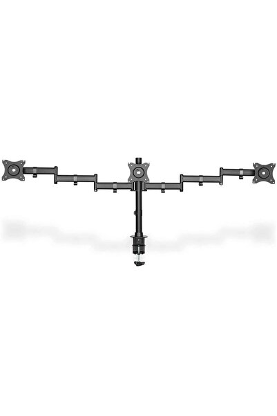 Digitus DA-90362 Desk Monitor Mount, 15"-27", 24kg, Black