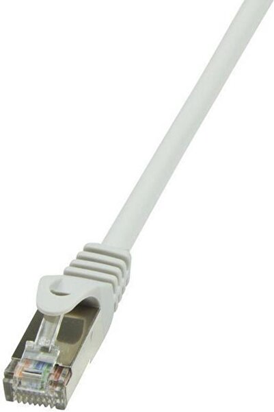 LogiLink CP2032S F/UTP Cat.6 Patch Cord 1m Gray