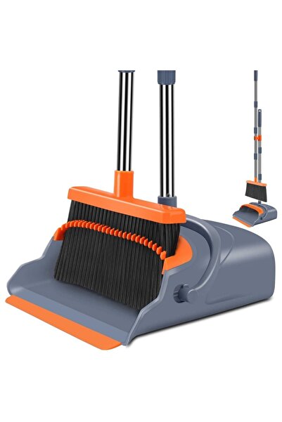 MACVI Set mătură și făraș cu mâner reglabil UK — Curățare rapidă 🧹 ✨