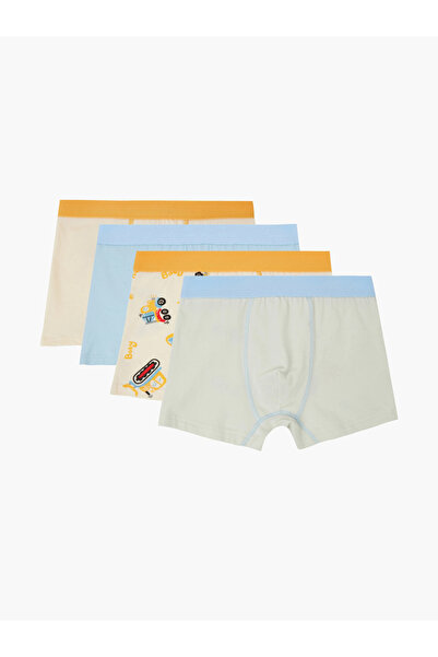 Styli Teen Boys Pack of 4 - Printed Cotton Boxers