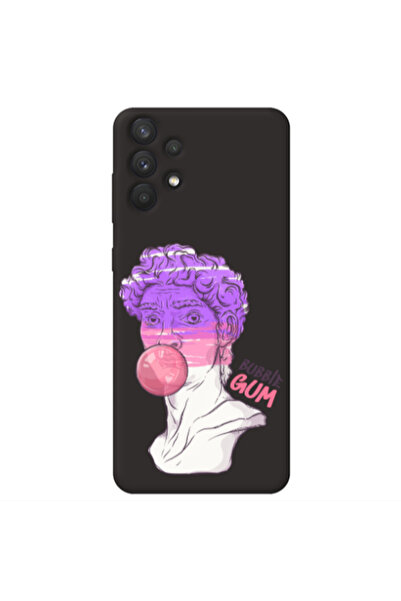Other Samsung A32 4G Pin Bubble Black Colored Silicone TPU Θήκη