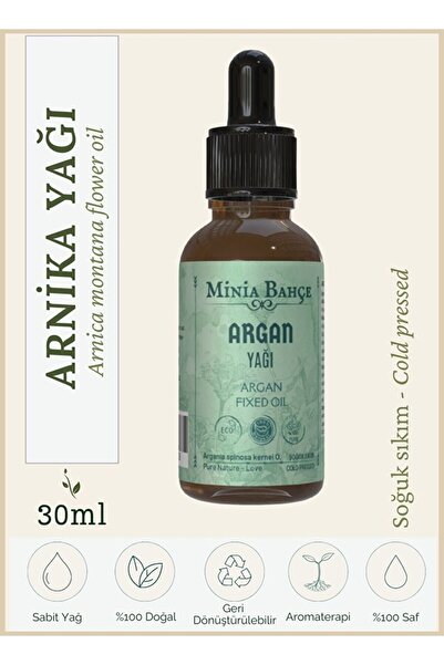 minia bahçe Arnica Oil – 100% Pure, 30 ml