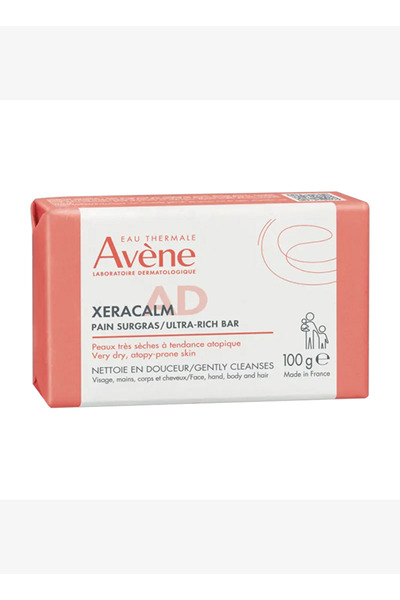 Avene Xeracalm A.D Face and Body Cleansing Soap 100 Gr