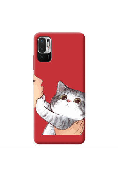 Other Xiaomi Redmi Note 10 Pro 5G No Kiss Red Colored Silicone TPU Θήκη