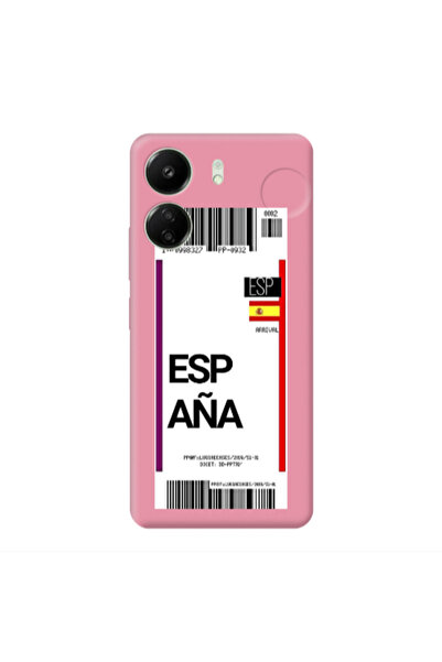 Other Xiaomi Redmi 13C Espana Arrival Pink Colored Silicone TPU Θήκη