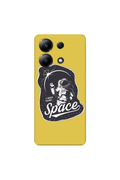 Other Xiaomi Redmi Note 13 4G I need more spacee Yellow Colored Silicone TPU ...