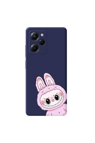 Other Xiaomi Poco X5 Pro Labubu 6 Dark blue Colored Silicone TPU Θήκη