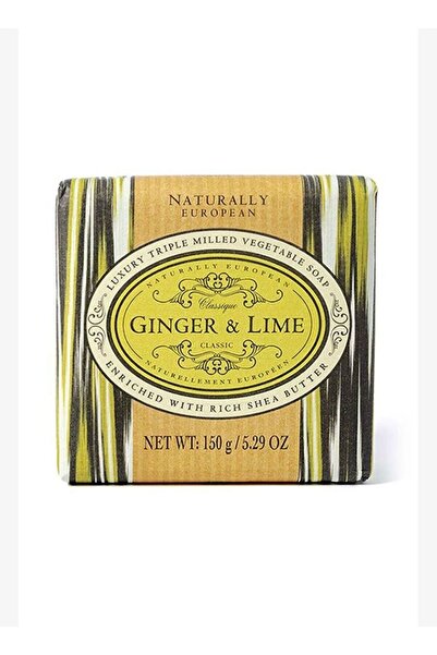 Naturally European Soap Ginger & Lime 150 Gr