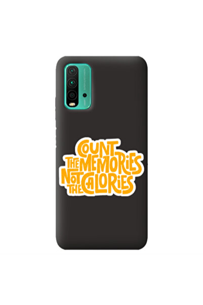 Other Xiaomi Poco M3 Count the memories not the calories Black Colored Silico...