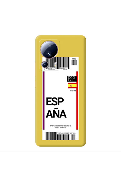 Other Xiaomi Mi 13 Lite Espana Arrival Yellow Colored Silicone TPU Θήκη