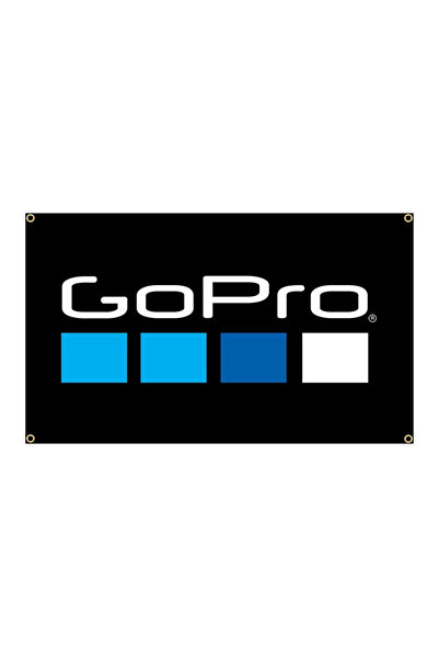 OEM Σημαία διακοσμητική GOPRO flag Decor 60x90cm - Μαύρη