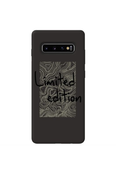 Other Samsung S10 Limited Edition Black Colored Silicone TPU Θήκη