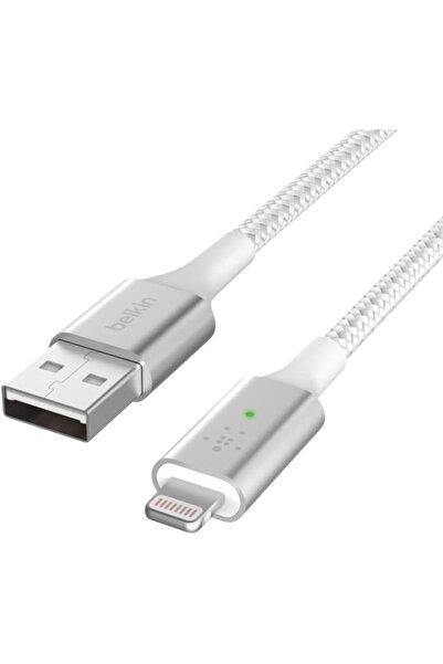 Belkin BOOSTCHARGE USB-A TO LIGHTNING CABLE, IM, WHITE