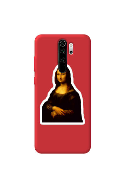Other Xiaomi Redmi Note 8 Pro Davinci Red Colored Silicone TPU Θήκη