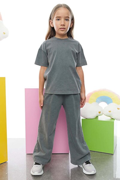 PAULMARK Girl's Comfortable Cut Sweat Bottoms