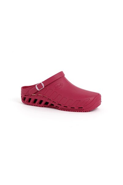 Scholl Saboti de lucru autoclavabili Clog Evo, visiniu, marimea 38/39,