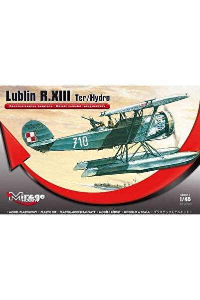 OEM Model de avion de recunoaștere maritimă Lublin R.XIII - Mirage Hobby 1/48