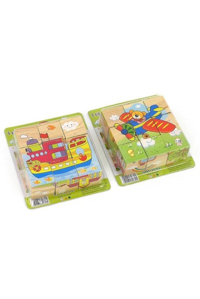 OEM Puzzle educativ din lemn MIX ADAR pentru copii 3+