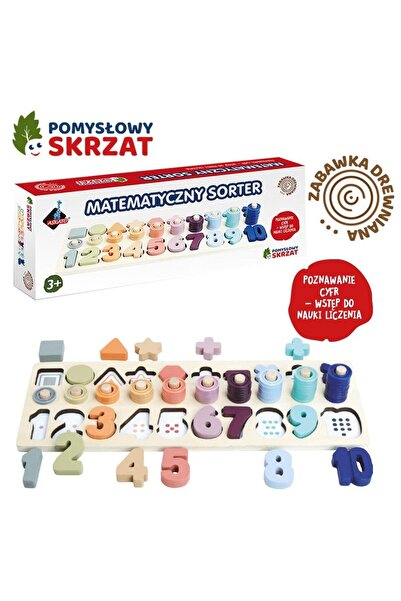 OEM Sortator matematic cu inele Askato - 75 de elemente, jucărie educativă 3+