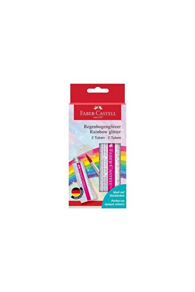 OEM Faber-Castell Brokat gel Curcubeu 2 x 12 ml – set 2 buc.