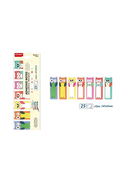 idei Sheer PET Self-Adhesive Index With Patterned 7 Designs x 25 Tabs, Colorf...